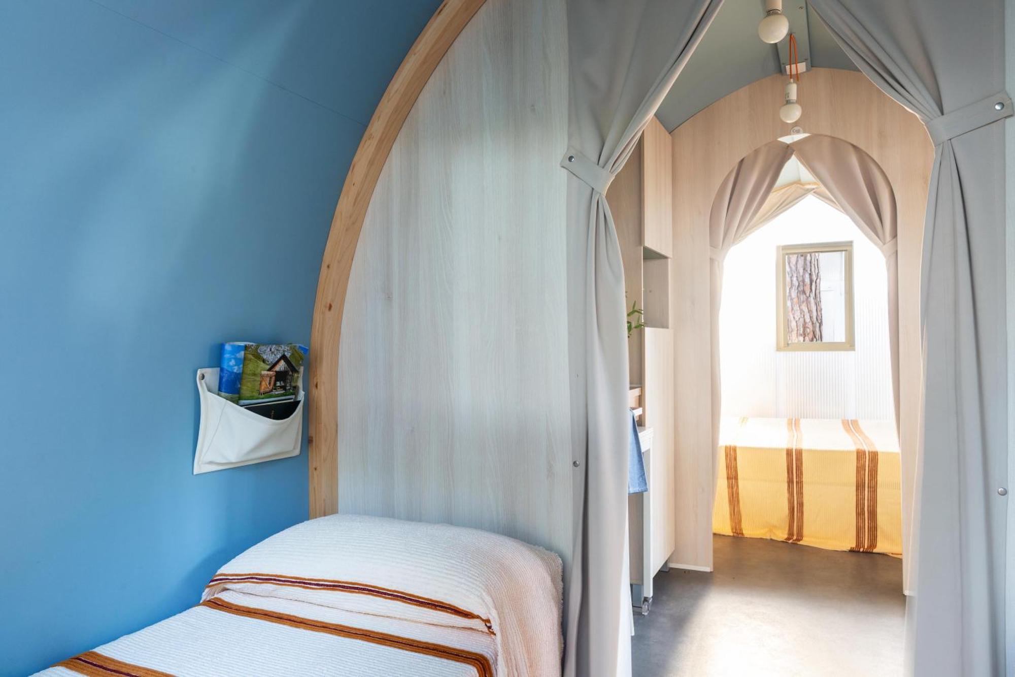 Argentario Camping Village Albinia Esterno foto Interior of a pod